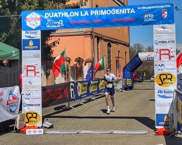 Lucrezia Lupi al Duathlon Sprint di Piacenza